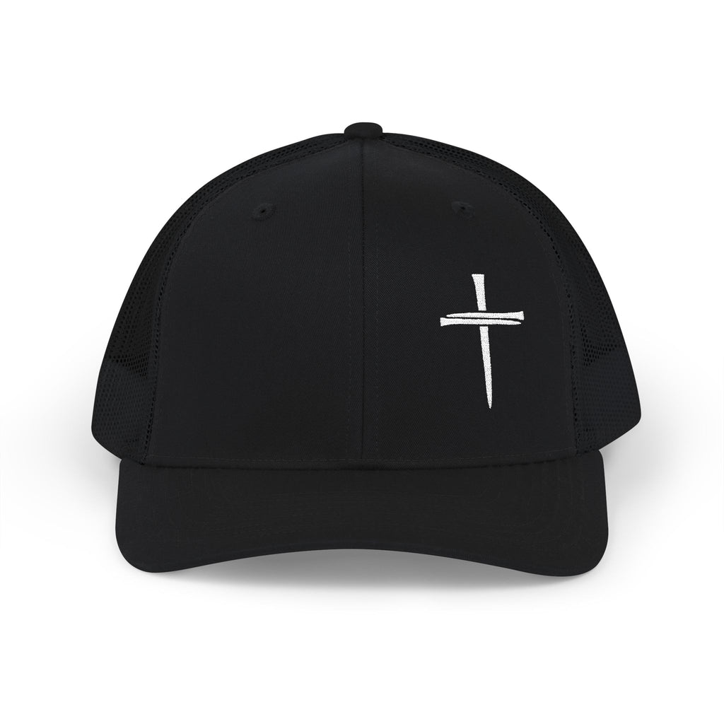 Three Nails Cross Trucker Hat | Richardson 112
