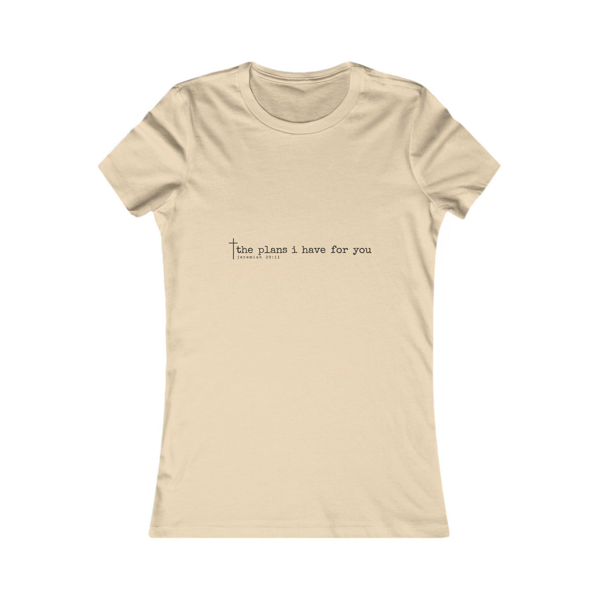 The Plans I have For You Women’s Christian Tee | BEHOLD HER MARGINS | Jeremiah 29:11