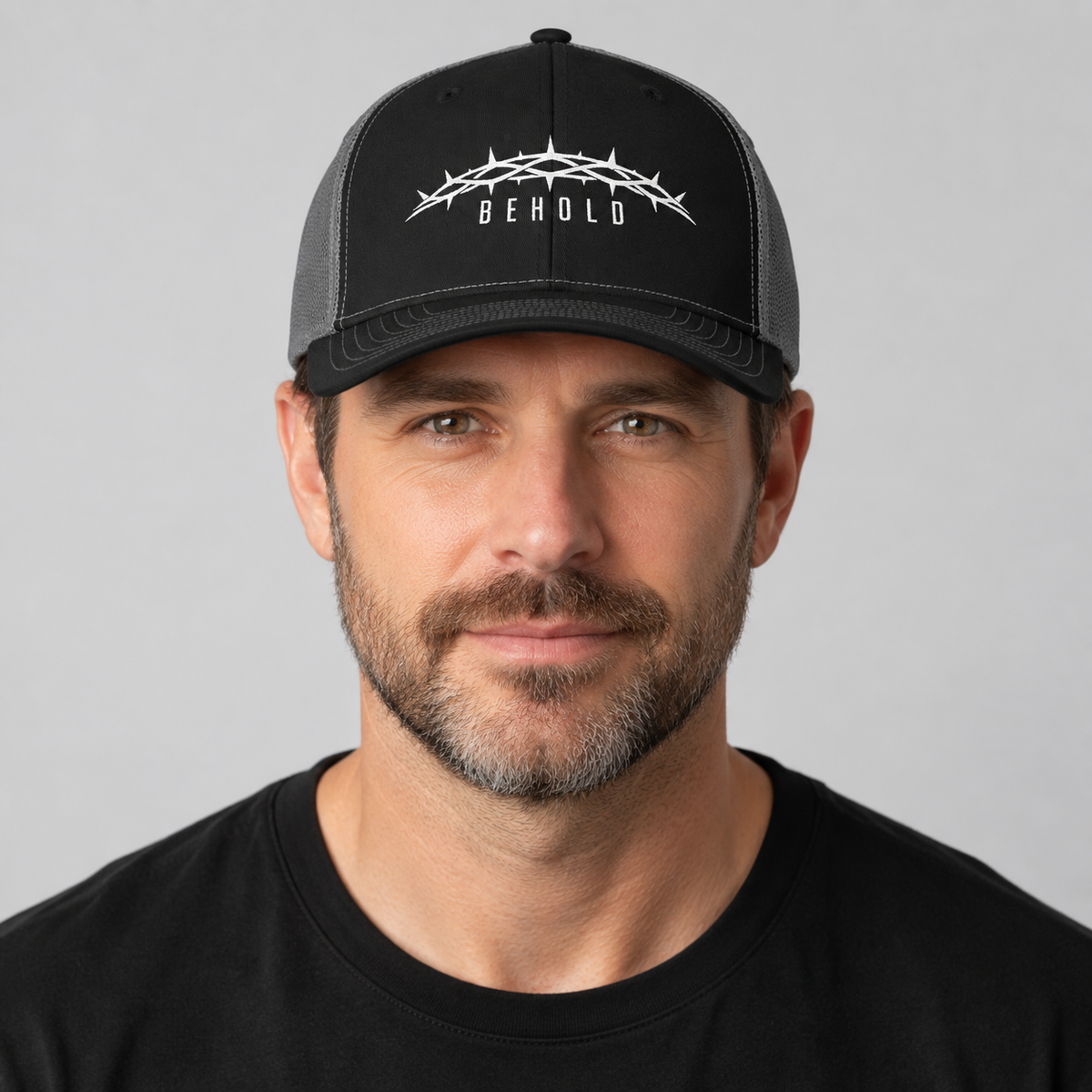 BEHOLD Crown of Thorns Trucker Hat | Richardson 112