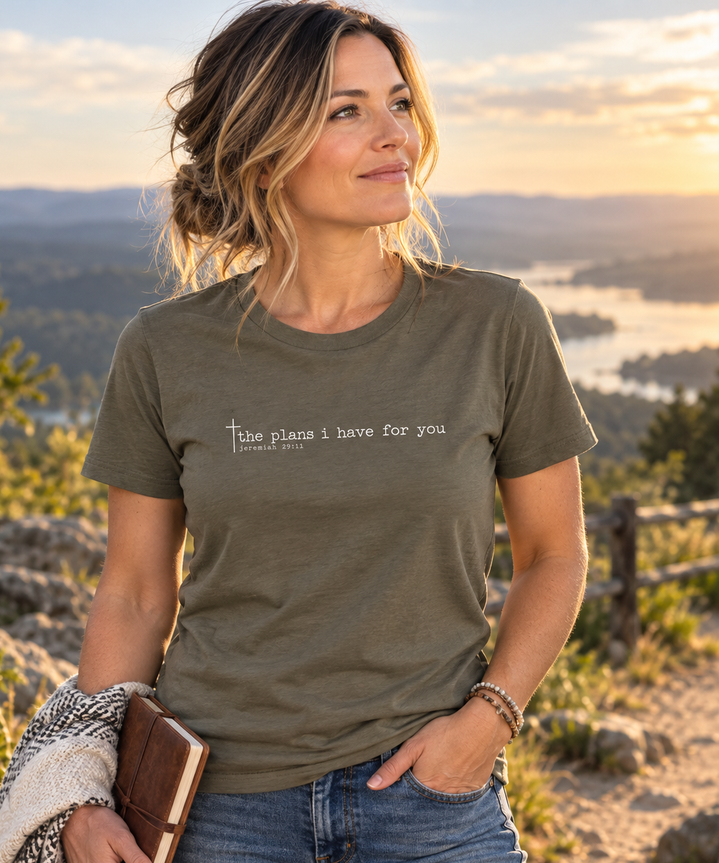 The Plans I have For You Women’s Christian Tee | BEHOLD HER MARGINS | Jeremiah 29:11
