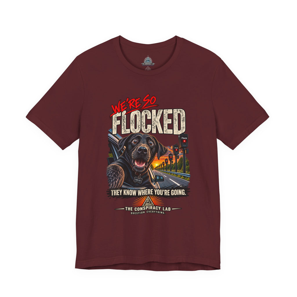 FLOCKED | Flock Camera Surveillance T-Shirt | The Conspiracy Lab