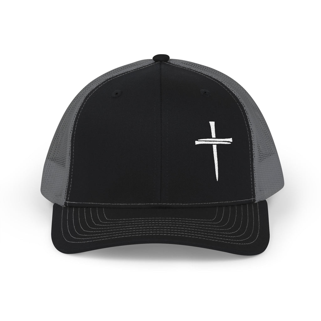 Three Nails Cross Trucker Hat | Richardson 112