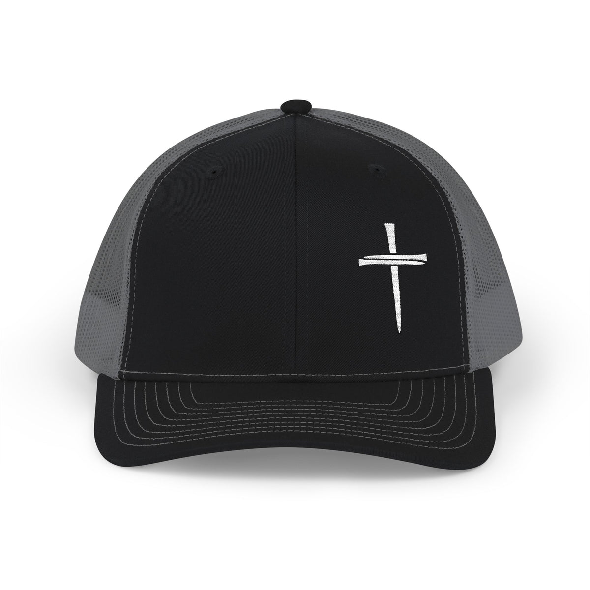 Three Nails Cross Trucker Hat | Richardson 112